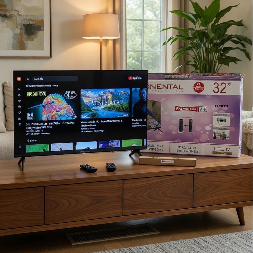 Television Continental 32 pouces SMART + support gratuit